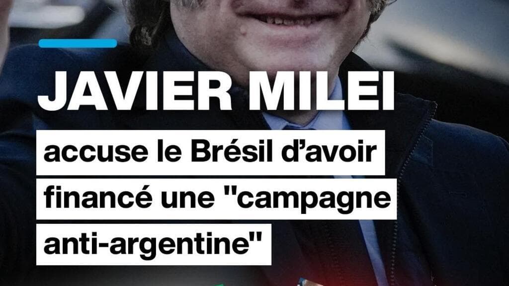 Mondial 2026 : Javier Milei accuse le Brésil d’avoir financé une “campagne anti-argentine"